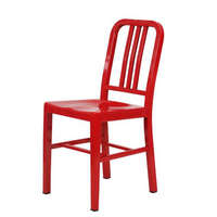 Navy Chair Red CH2145 ST เก้าอี้อุตสาหกรรม สีแดง