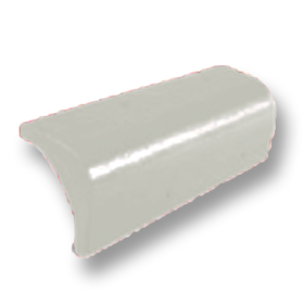ครอบข้างปิดชาย กระเบื้อง CT ตราเพชร Gran Onda เงินกุลพันธ์ 212EK002205-