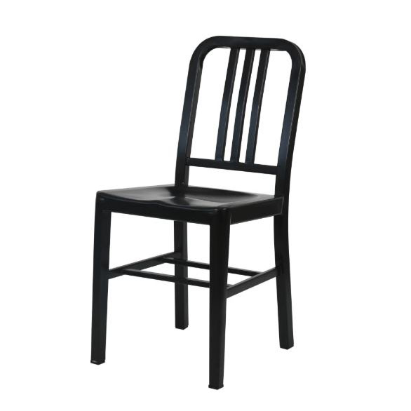 Navy Chair Black CH2145 ST เก้าอี้อุตสาหกรรม สีดำ-1