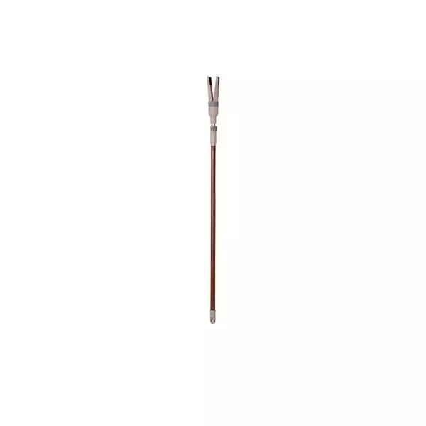ไม้เปลี่ยนหลอดไฟ รุ่น SM0002 ขนาด 2 เมตร สีลายไม้ SMILE ARM-1