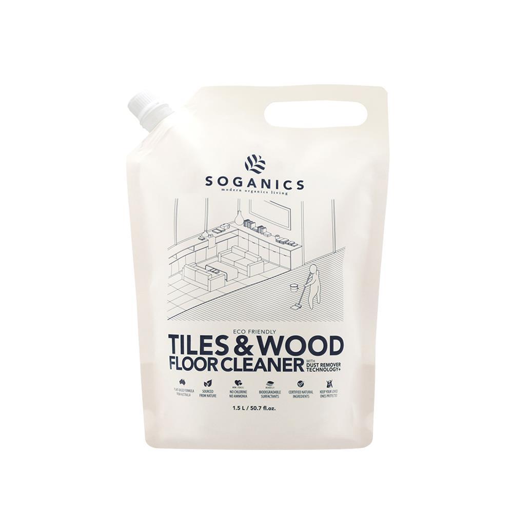 รีฟิลน้ำยาถูพื้น SOGANICS 1,500 มล. EUCALYPTUS (1166706)-1