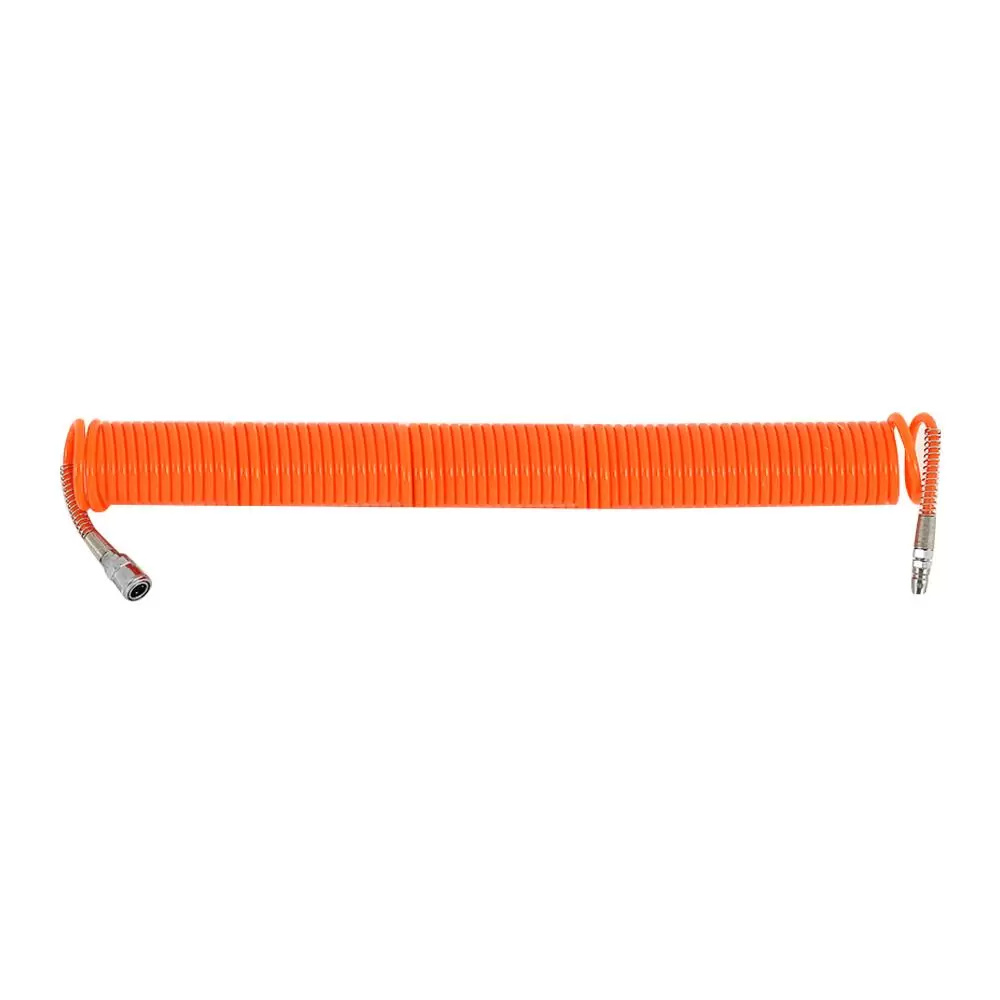 MATALL 5x8 mm spring air hose, 15 meters long, orange color. (1154271)-1