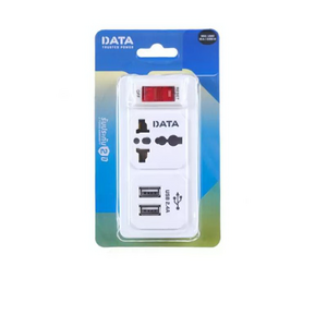 ปลั๊กแปลง เต้ารับ 1 ช่อง 2 USB รุ่น AL39-1