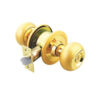 Two-tone Head Knob Polished Brass KN-VTT5222 US3