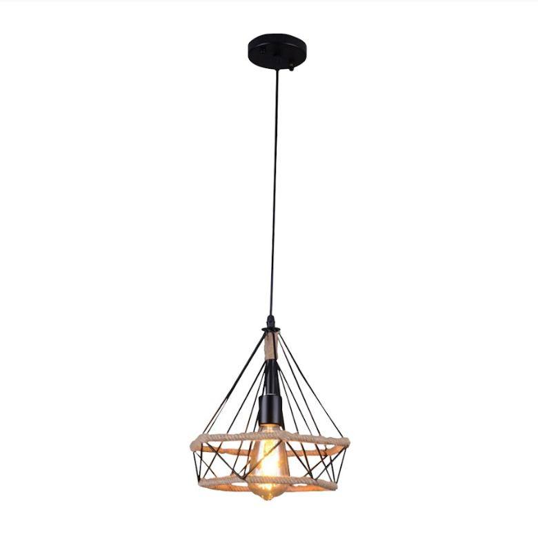 MAXLIGHT Ceiling lamp FD-7207M/1 E27 1 bulb 40W Black -1