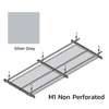 Hook On Galvanized Steel Ceiling R-H200 Metalworks Silver Grey 1200x600 mm M1 Non Perforated