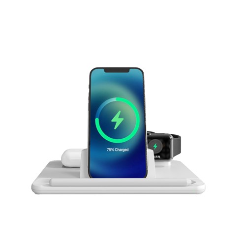Detachable 5 in 1 Charger for Phone & AppleWatch & Earbuds & Apple pencil (Samsung watch dock is also available).(T14-- New)-1