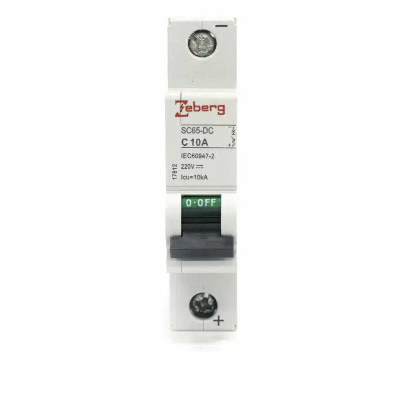 เซอร์กิตเบรกเกอร์ยุโรป 1P 10A รุ่น DC12V-1