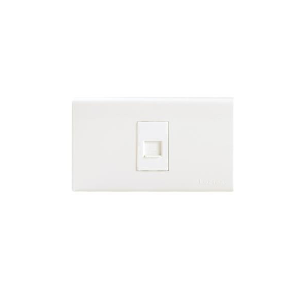 ชุดเต้ารับคอมพิวเตอร์ รุ่น Y Series LZDA-001 สีขาว-1