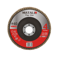ผ้าทรายซ้อนหลังแข็ง 4” MATALL 40 pack2