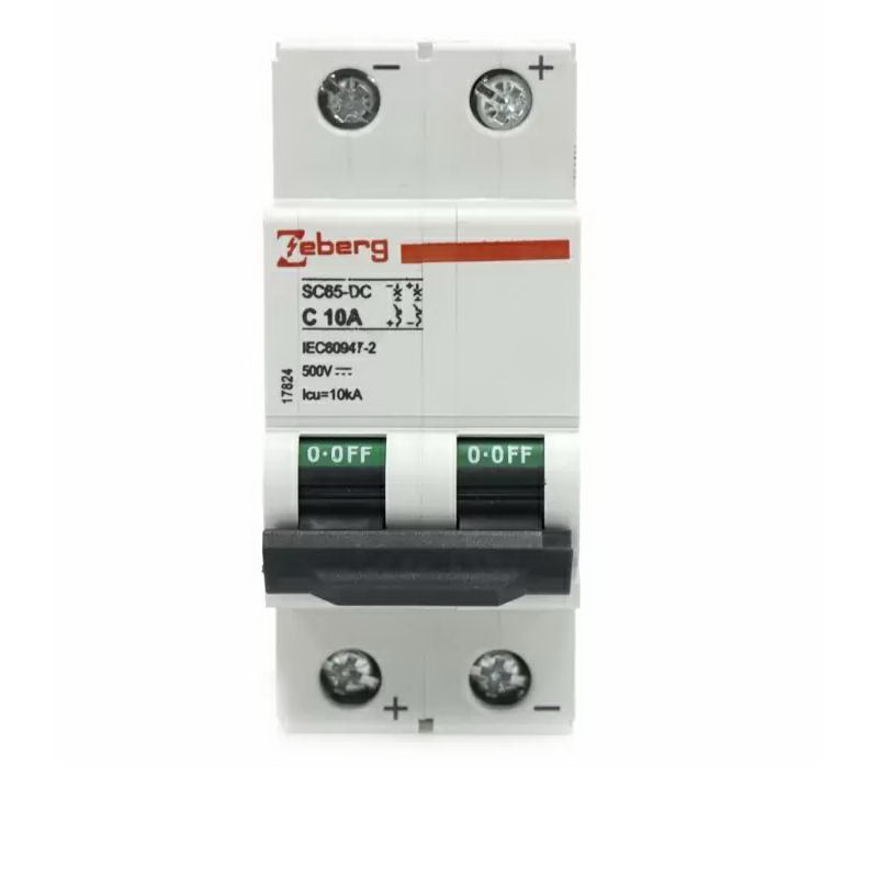 เซอร์กิตเบรกเกอร์ยุโรป 2P 10A รุ่น DC12V-1