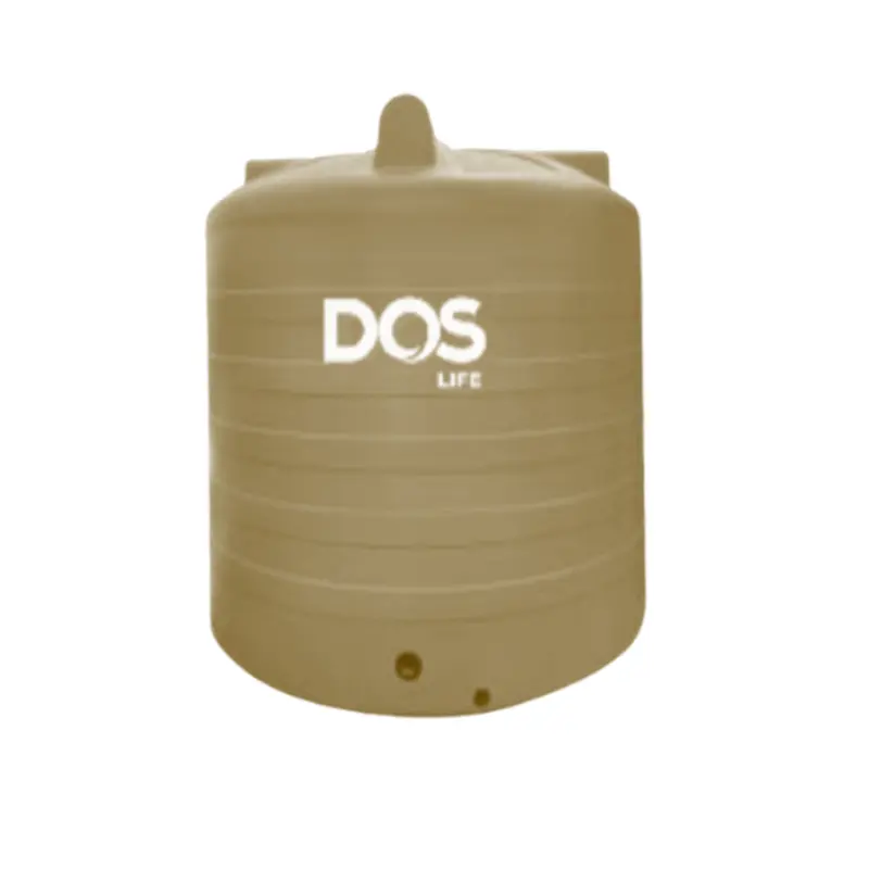 ถังเก็บน้ำ DOS รุ่น Porcio 5000 ลิตร DRT ครีม COM-08/CM-5000L-1