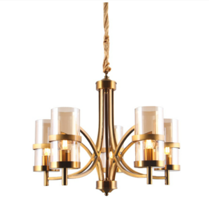 MAXLIGHT Ceiling lamp D3061/5 E27 5 bulbs 40W Gold -1
