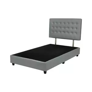 ฐาน+หัวเตียง MUNICH 3.5FT D-GRAY HLS (1173526)-1