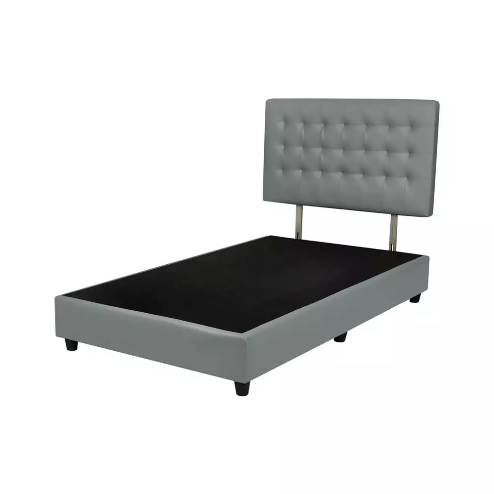 ฐาน+หัวเตียง MUNICH 3.5FT D-GRAY HLS (1173526)-1