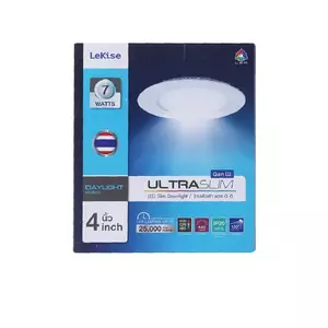โคมไฟดาวน์ไลท์ LED วงกลม 7 วัตต์ (DAYLIGHT) LEKISE-1