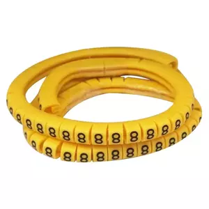 เคเบิ้ลมารคเกอร์ BANDEX BM8-MT เบอร์ 8 สีเหลือง (1152256)-1