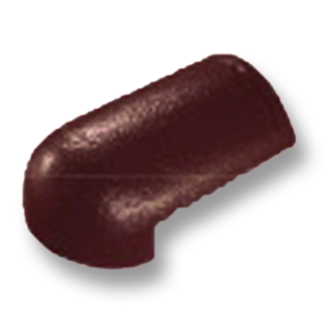 ครอบโค้งหางมน กระเบื้อง CT ตราเพชร Gran Onda น้ำตาลอรุณรุ่ง 212EH002301-