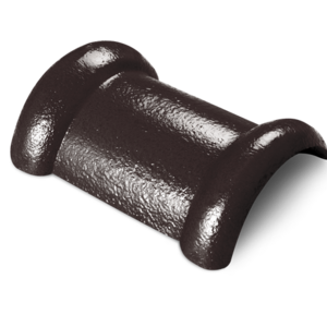 ครอบสันโค้ง 2 ทาง กระเบื้อง CT ตราเพชร Gran Onda น้ำตาลนราวดี 212MR002308-1