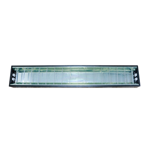 โคมตะแกรงติดลอย RACER LINEAR LOUVER 2x18 วัตต์ สีดำ (1152341)