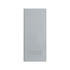 ประตู PVC UNIX SUPER(L2) เกล็ด70X200 เทา มจ 8852402123595