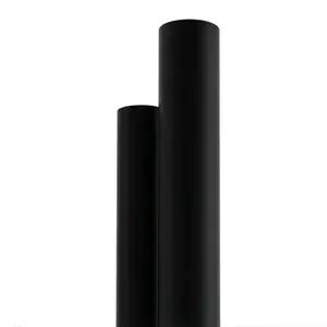 ท่อ HDPE งานประปา สีดำล้วน PE80 PN6 SDR21 ขนาด 630 มม. 6 เมตร