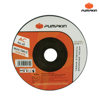 แผ่นไฟเบอร์เจียรเหล็ก PUMPKIN บาง AC NO.80 4 นิ้ว