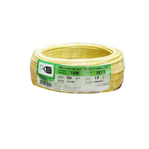 สายไฟ THW (IEC01) 1 X 1.5X100 ม. สีเหลือง-1