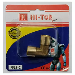 ข้อต่อข้องอเกลียวใน-ใน HI-TOP FFL 4-4 หุน (1/2 นิ้ว) สีทอง (1157481)-1