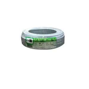 สายไฟ IEC01 THW 1X4X100 ม. สีเทา-1