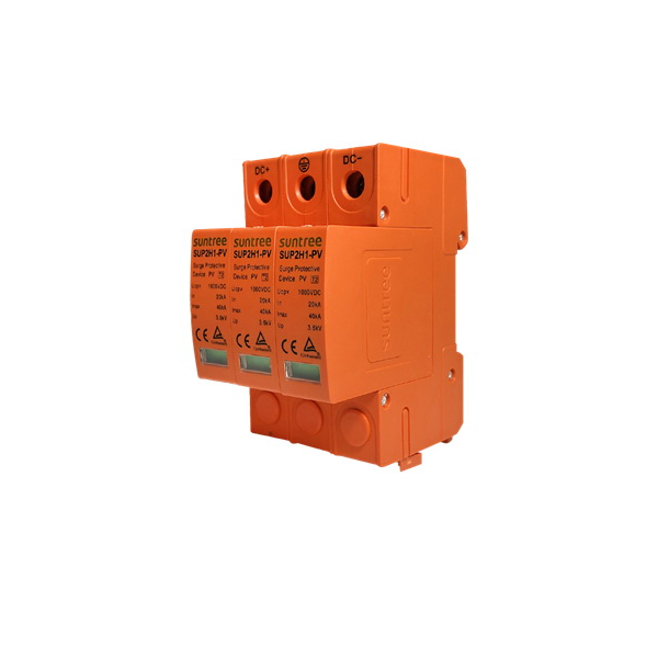 อุปกรณ์ป้องกันฟ้าผ่า รุ่น DC SUP2-PV (3P) 1000V ส้ม-1