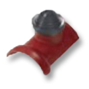 SCG Concrete Elabana Red Flashed Ven R Ridge Set-