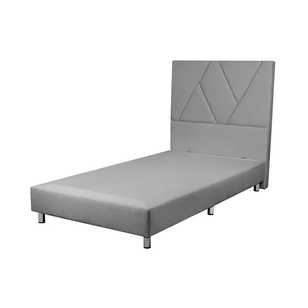 ฐาน+หัวเตียง SCARLETT 3.5FT GREY HLS (1193987)-1