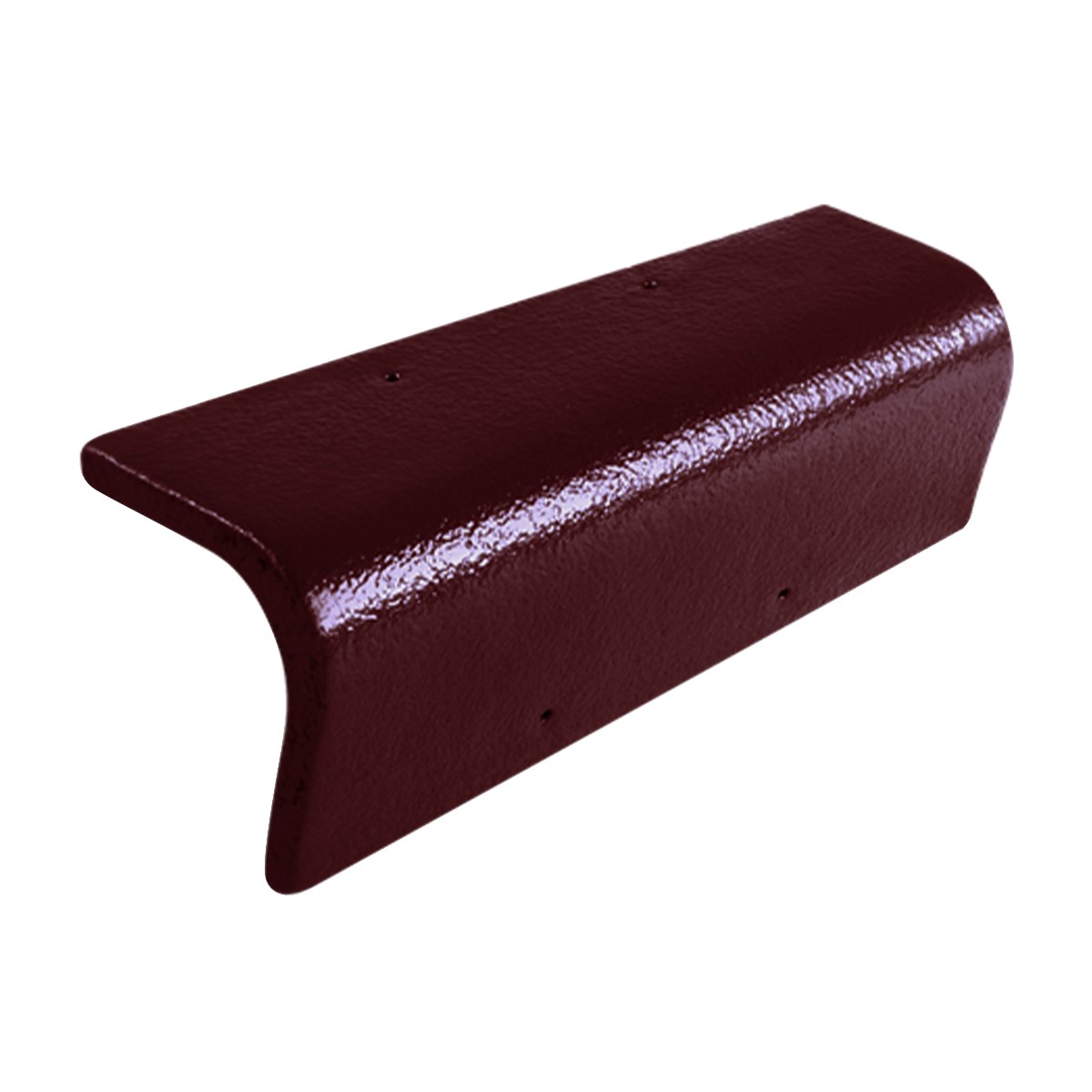 ครอบข้าง กระเบื้อง CT ตราเพชร Gran Onda น้ำตาลศุภลักษณ์ 212RK003302-1