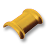TPI Concrete Tile Orange Peel UTOPIA Gold 2 Way Apex Thai Ridge (Cancelled)