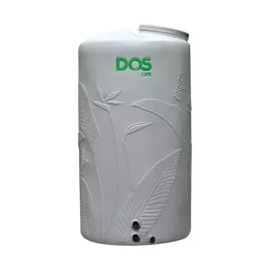 ถังเก็บน้ำ DOS รุ่น Paradise Duraflex Silver Combac 2000 ลิตร สี Granite Grey (เทาแกรนิต) HY-64/GG-2000L-1