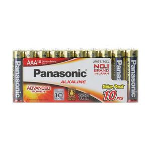 ถ่านอัลคาไลน์ PANASONIC AAA LR03T แพ็ก 10 ก้อน (1088782)
