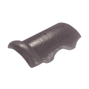 ครอบโค้งชนผนัง กระเบื้อง CT ตราเพชร Gran Onda เทาบารมี 212WD003202-1