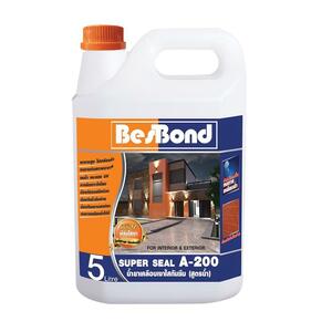 น้ำยาเคลือบเงาใสกันซึม (สูตรน้ำ) BESBOND A-200 5 ลิตร (1213799)
