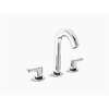 KOHLER OBLO Widespread Lavatory Faucet K-4998X-4-CP