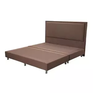 ฐาน+หัวเตียง NATHAN 6FT BROWN HLS (1194041)-1