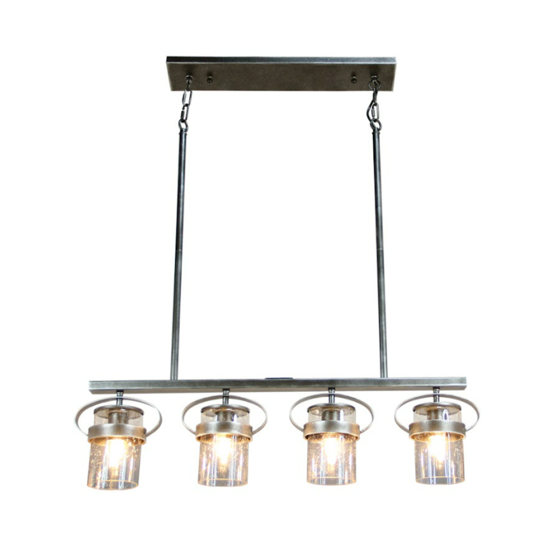 MAXLIGHT Ceiling lamp NS60709-4LP E27 4 bulbs 60W Silver -1