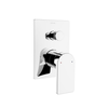 KOHLER COMPOSED ชุดฝาครอบและวาล์วผสมฝังกำแพงลงอ่างและยืนอาบโมดูโล K-73108X-4-CP