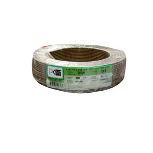 สายไฟ IEC01 THW 1X4X100 ม. สีน้ำตาล-1