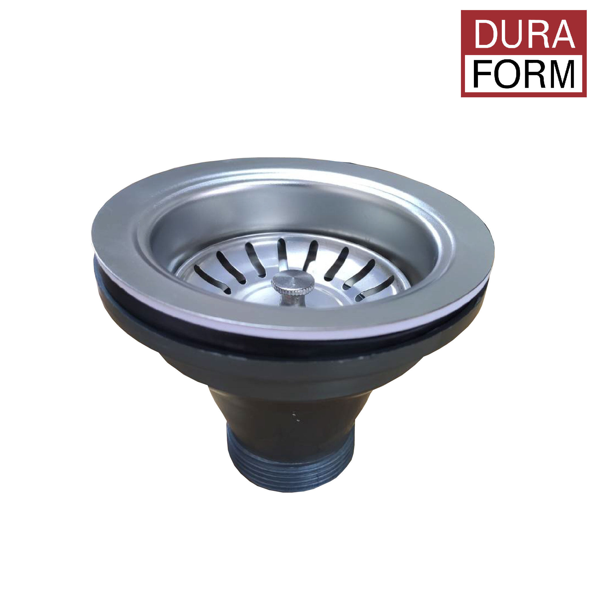 DURAFORM สะดืออ่างล้างจานสแตนเลส แบบไม่มีท่อน้ำล้น รุ่น A-5500 ขนาด 3.5 นิ้ว-1