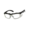 แว่นตานิรภัยประกอบเลนส์สายตา ตรา WorkSafe รุ่น SteedE30411สีเทาเข้มใส