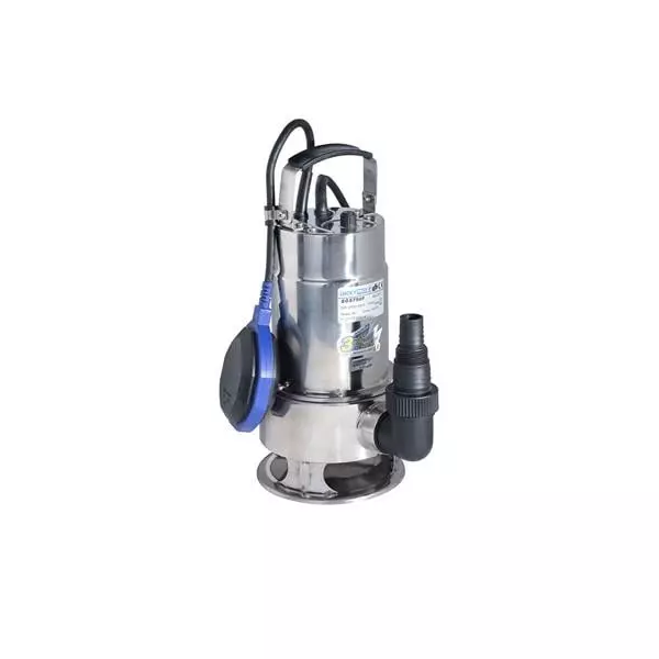 ปั๊มแช่ ไดโว่ 750 วัตต์ LUCKY PRO สแตนเลส พร้อมลูกลอย รุ่น LP-SGP750F สีสแตนเลส-1