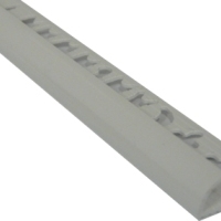 คิ้ว PVC ชาละวัน พลัส 8 มม. 2 ม. สีขาวมะลิวัลย์ (1124919)