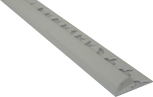 คิ้ว PVC ชาละวัน พลัส 8 มม. 2 ม. สีขาวมะลิวัลย์ (1124919)-1