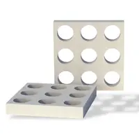 อิฐบล็อกช่องลม Q-CON รุ่น POLKA ขนาด 60x60x9 ซม.